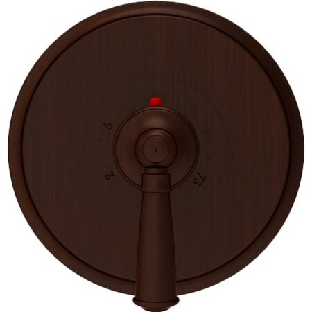 Newport Brass Shower Trim Plate W/ Handle. Less Showerhead, Arm And Flange, Bronze 4-1604BP-VB